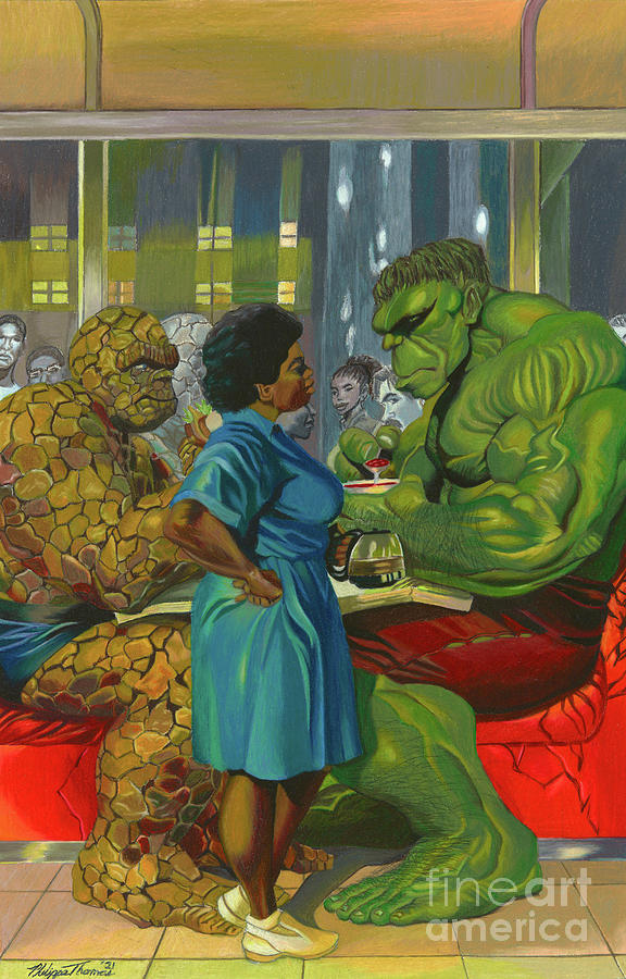 Immortal Hulk #41 Drawing by Philippe Thomas