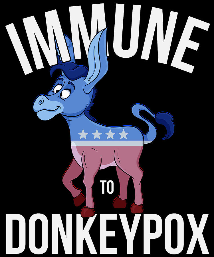 Immune to Donkey Pox Digital Art by Flippin Sweet Gear