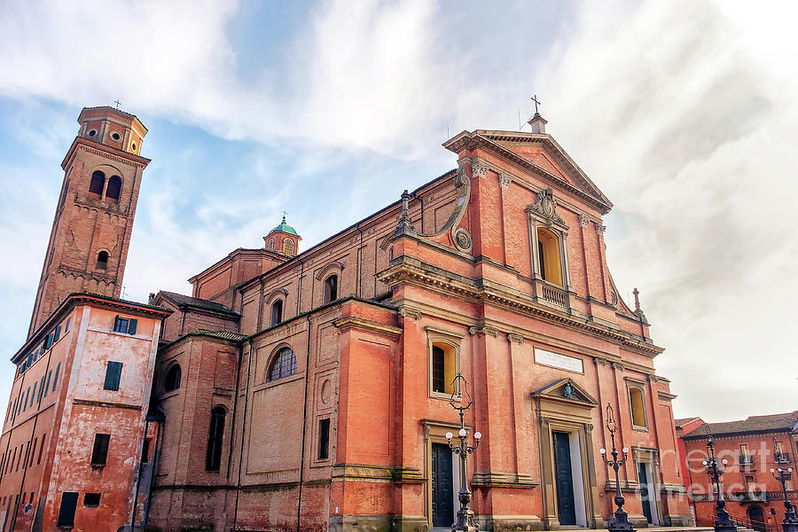 Imola cathedral San Cassiano Bologna  Emilia Romagna Italy Photograph by Luca Lorenzelli