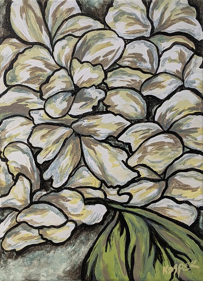 Impatient Petals Painting by Sarah Kasper Impatient Petals Painting by Sarah Kasper