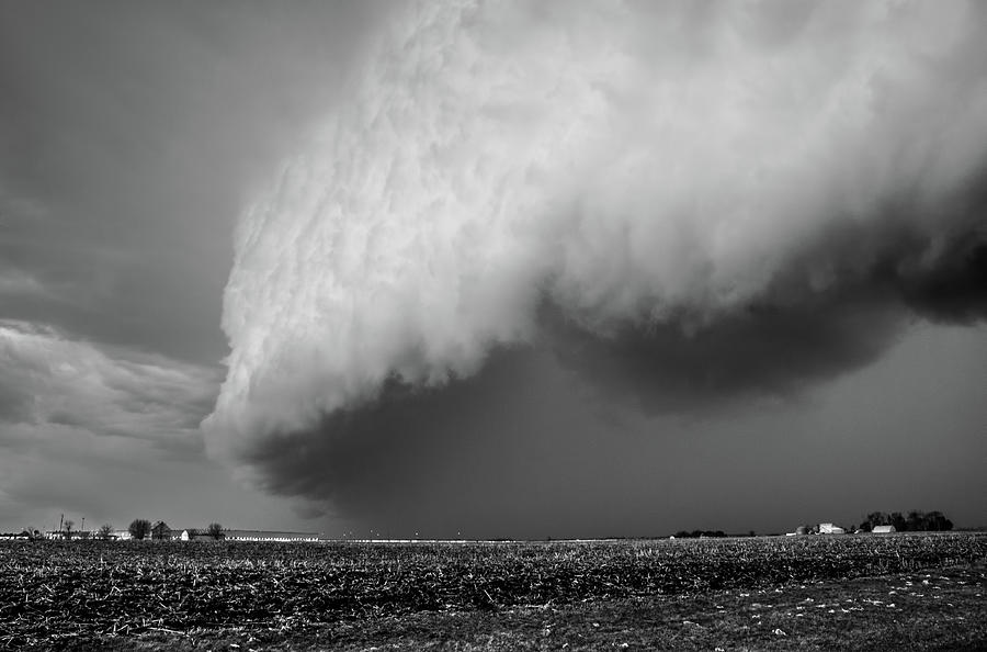 Impending Doom Cloud Photograph by Dan Ross - Pixels