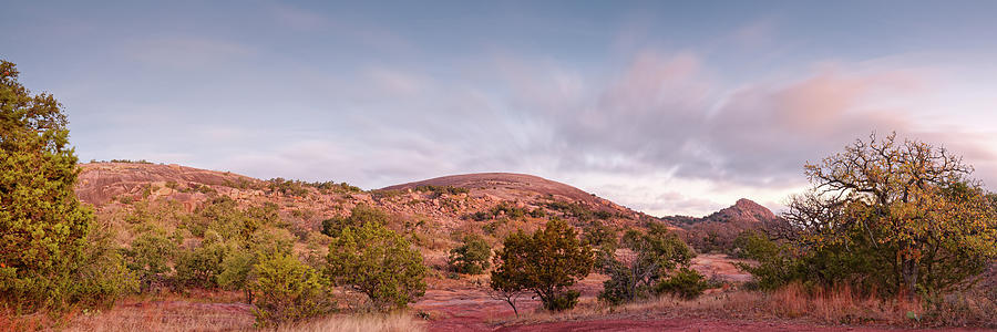 Impending Sunrise on Enchanted Rock - Fredericksburg Texas Hill Country Photograph by Silvio Ligutti