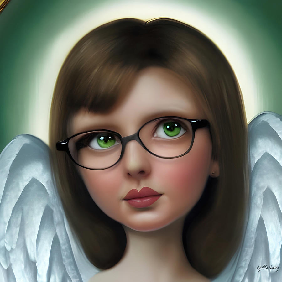 Imperfect Angel Digital Art by Cindys Creative Corner