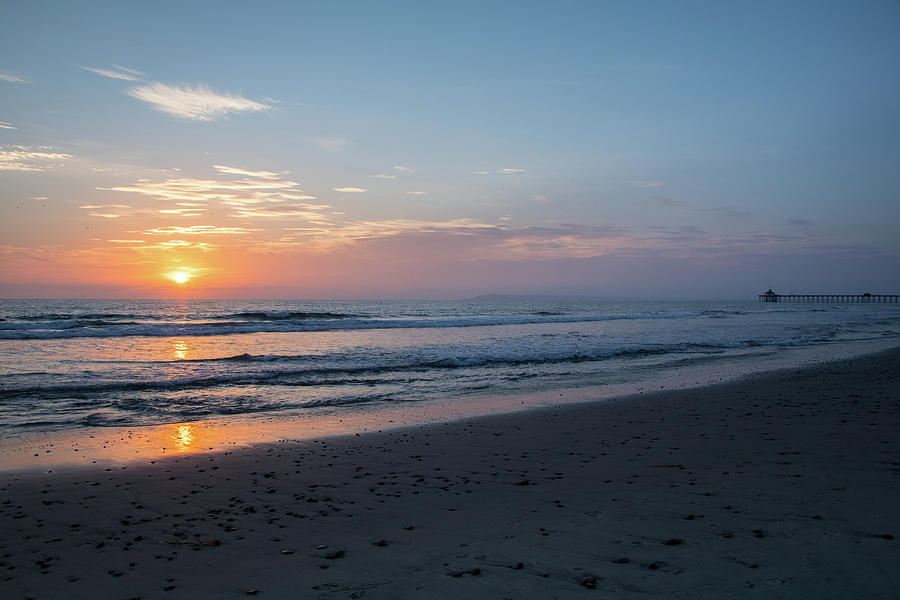 Imperial Beach Sunset Photograph by Gerri Bigler