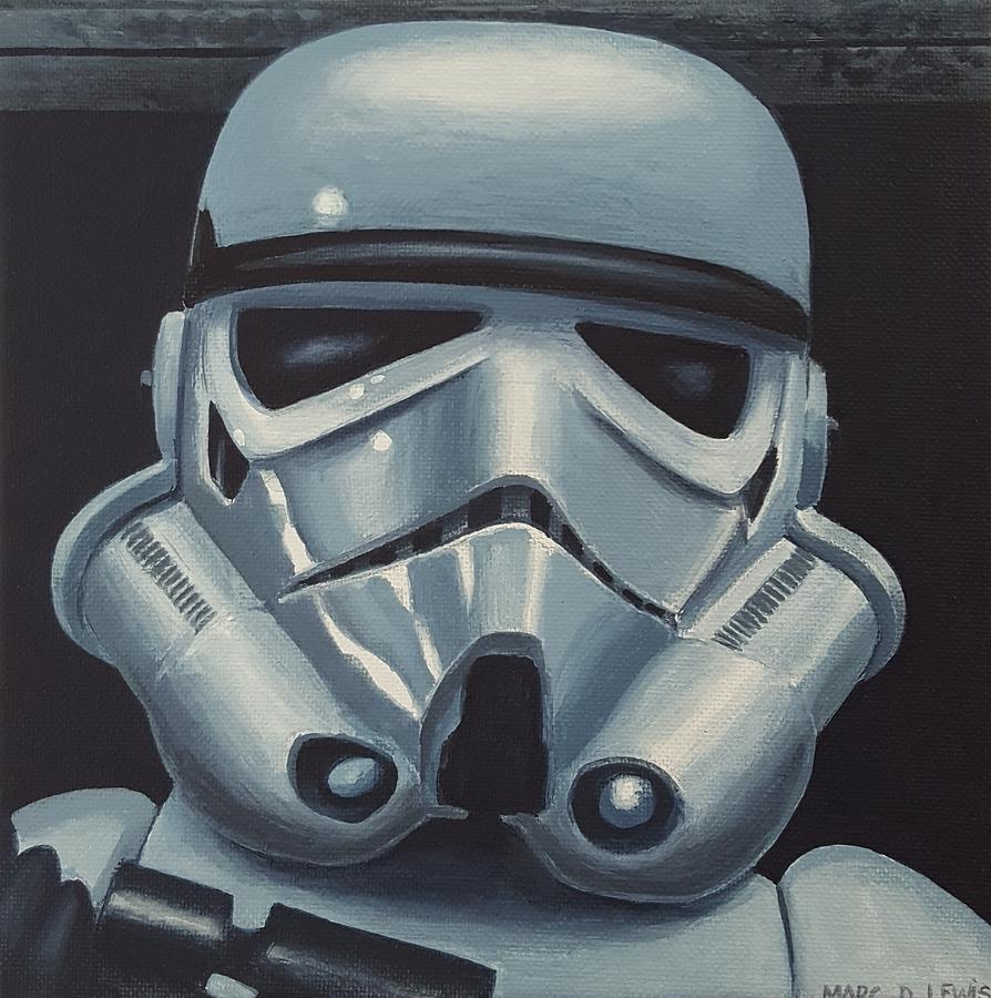 Aesthetic Storm Trooper Star Wars Diamond Painting 