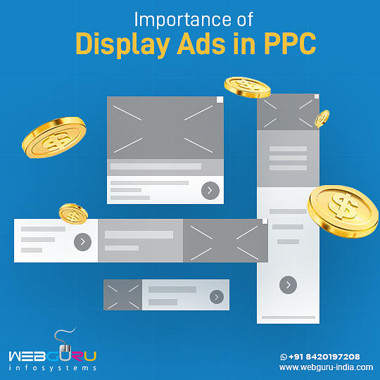 Importance of Display Ads in PPC Digital Art by Guru Infosystems