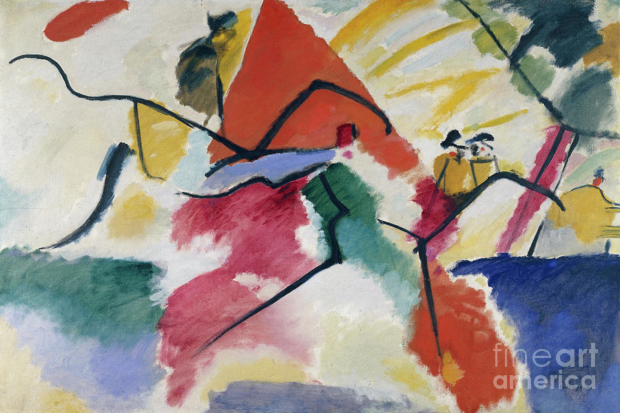 Impression no 5 Painting by Wassily Kandinsky