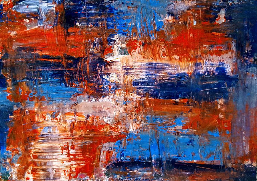 Abstract Painting - Impression of Intinsity  by Shawn Brandon