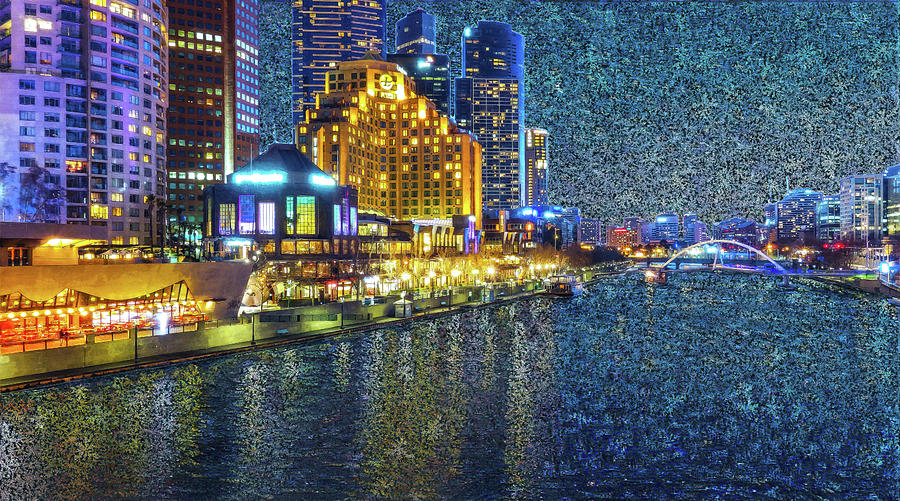 Impression of Melbourne Digital Art by Alex Mir