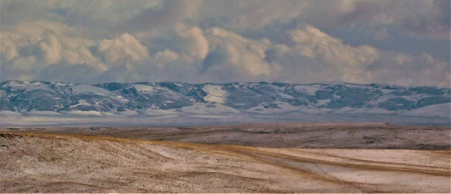 - Impressions of a Wyoming Mountain Photograph by THERESA Nye