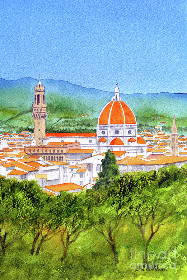 Impressions Of Florence Italy Painting