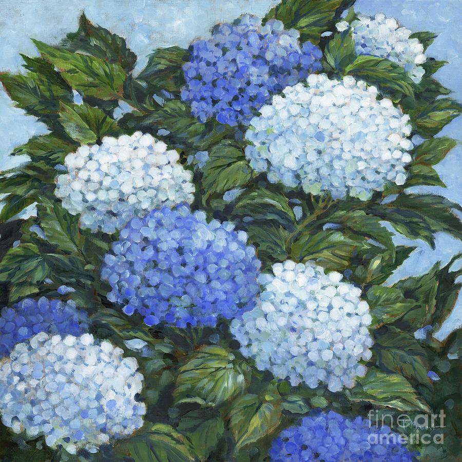 Impressionism Painting - Impressions of Hydrangeas II by Paul Brent