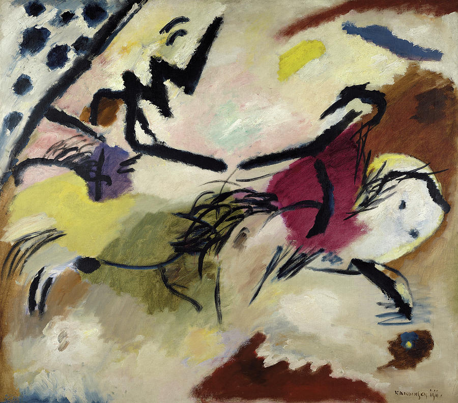 Improvisation No20 Painting By Wassily Kandinsky Fine Art America