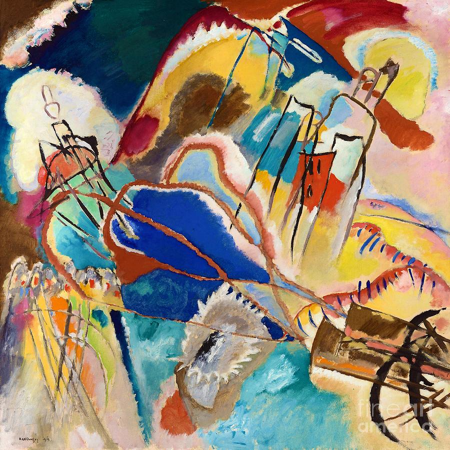 Improvisation 30  Painting by Wassily Kandinsky