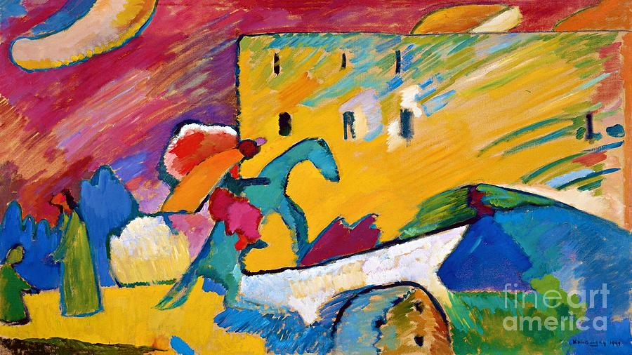 Improvisation III 1909 Painting by Wassily Kandinsky