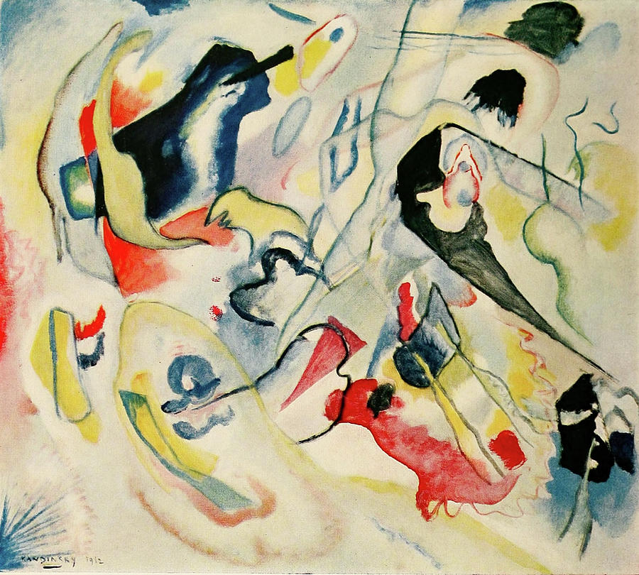 Improvisation no.29 Swan 1912 Painting by Wassily Kandinsky