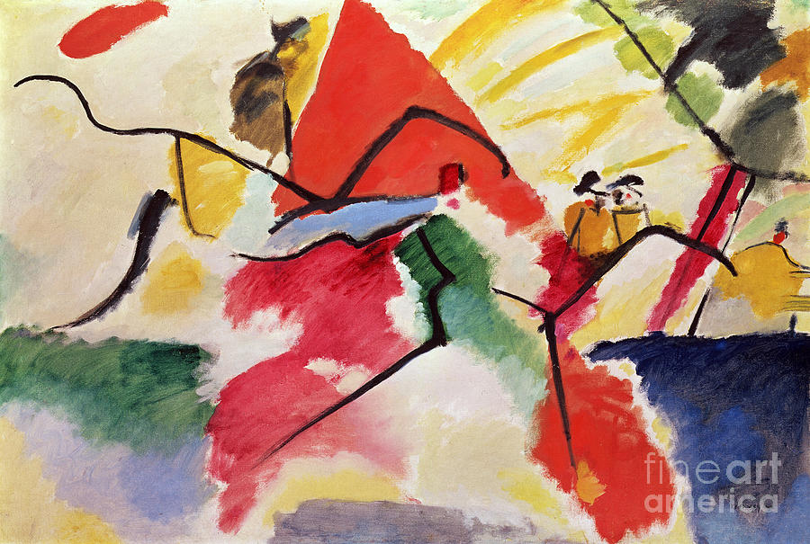 Improvisation Number 5, 1911 Painting by Wassily Kandinsky