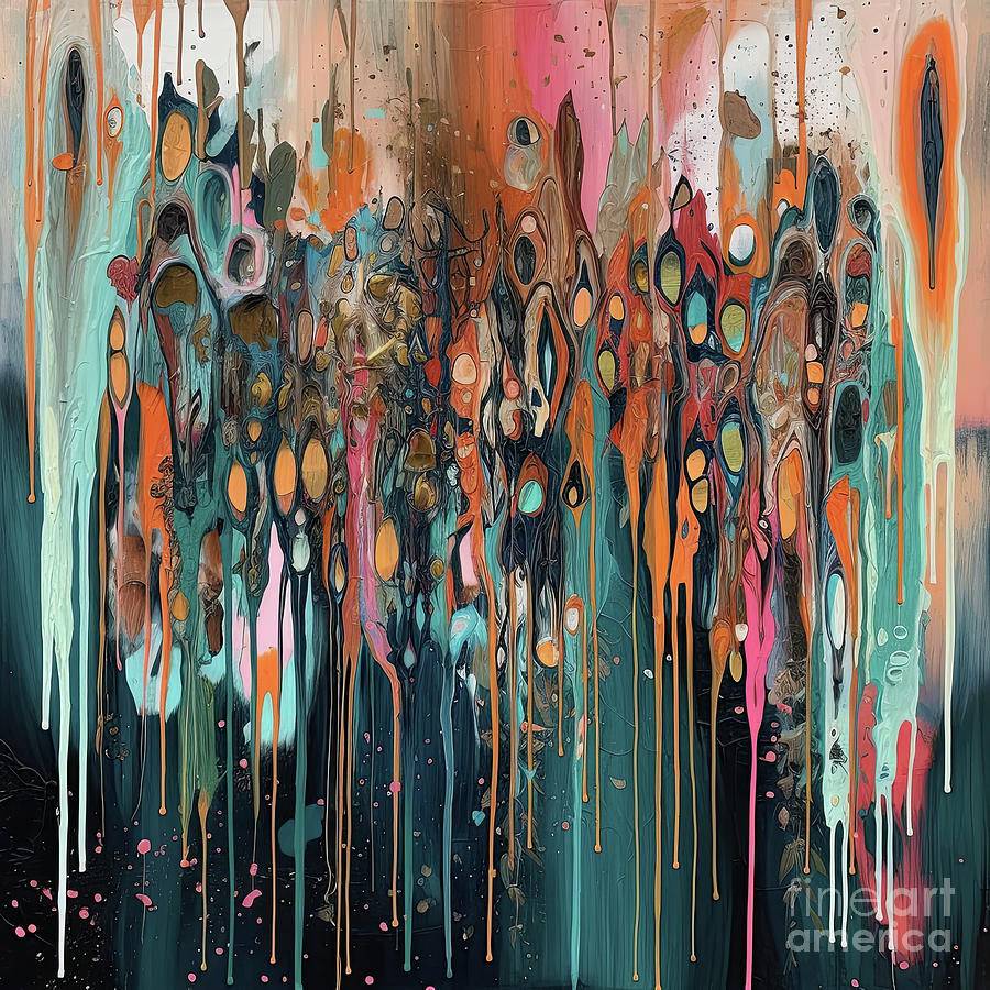 Impulsive II Painting by Mindy Sommers