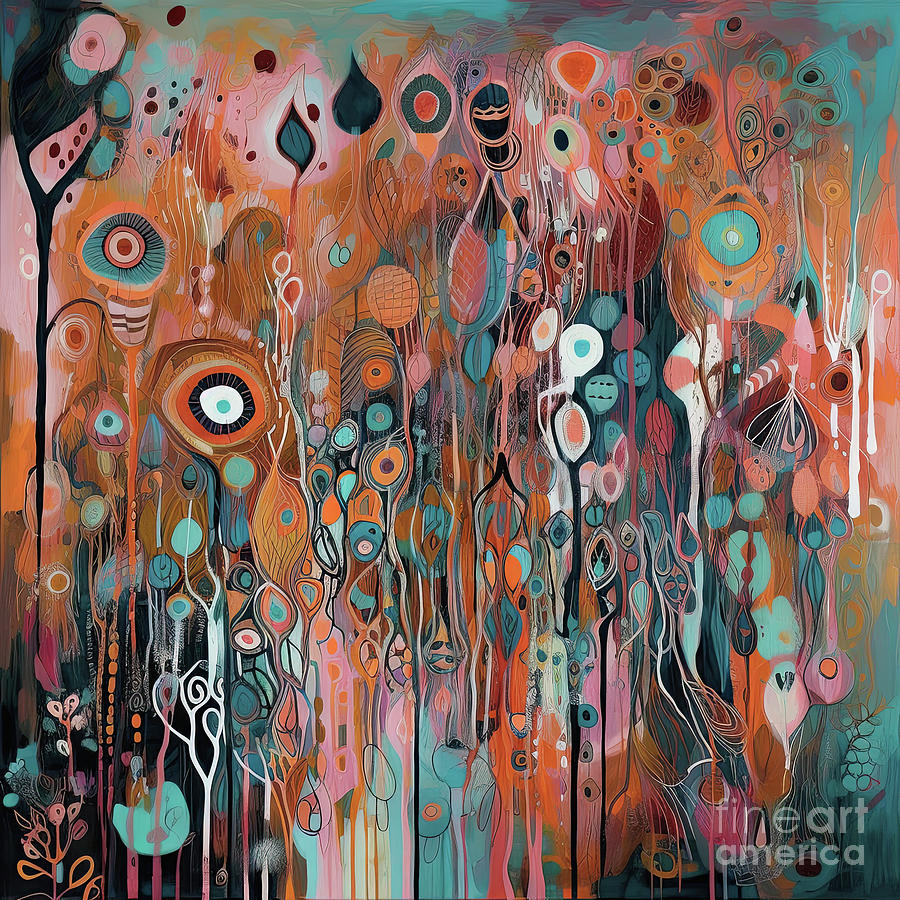 Impulsive III Painting by Mindy Sommers