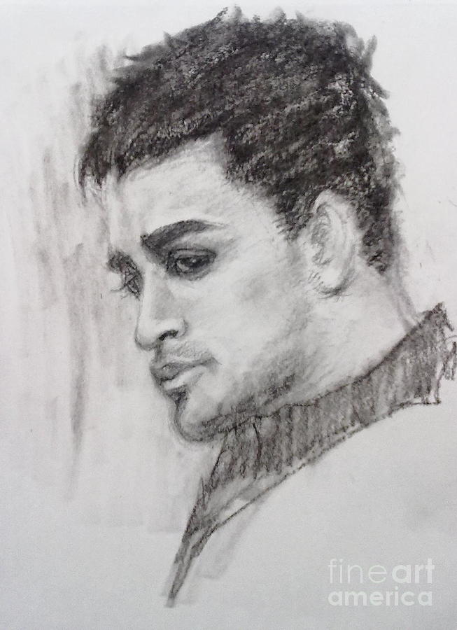 Imran Khan Actor Drawing by Asha Sudhaker Shenoy