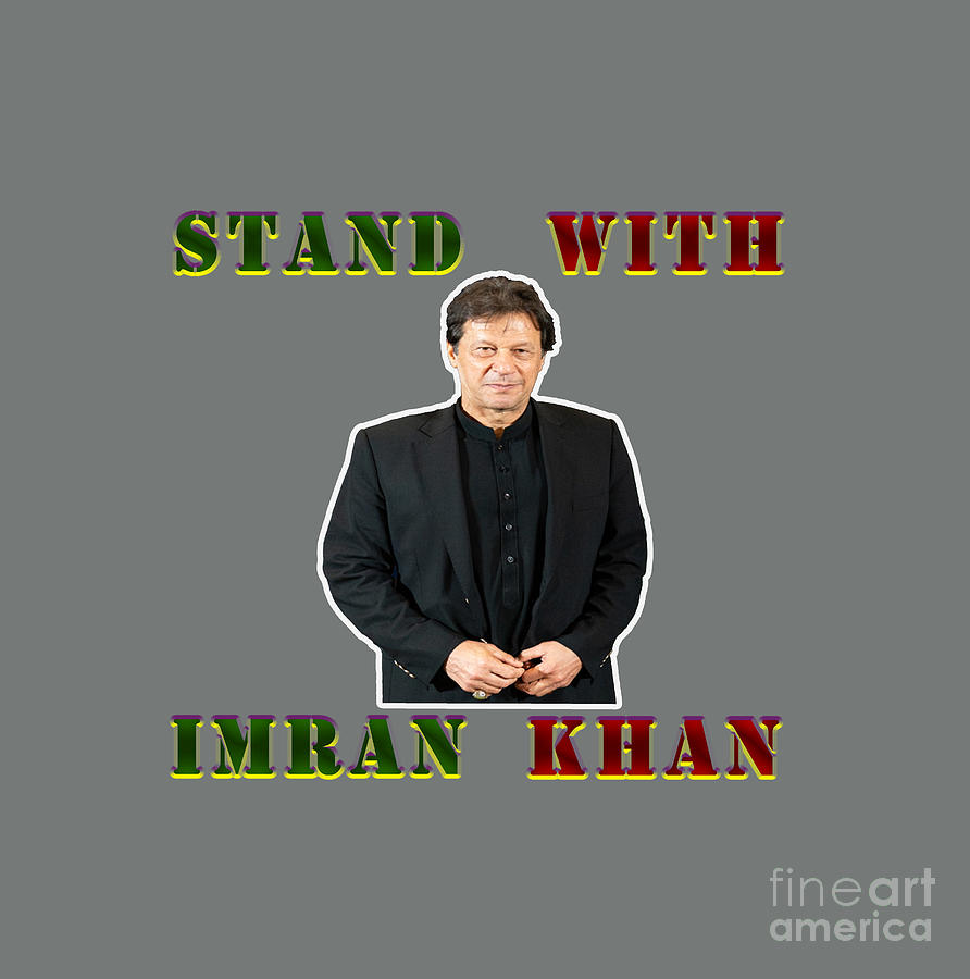 Imran Khan Pakistan PTI Digital Art by Mohmmed Jmail - Fine Art America