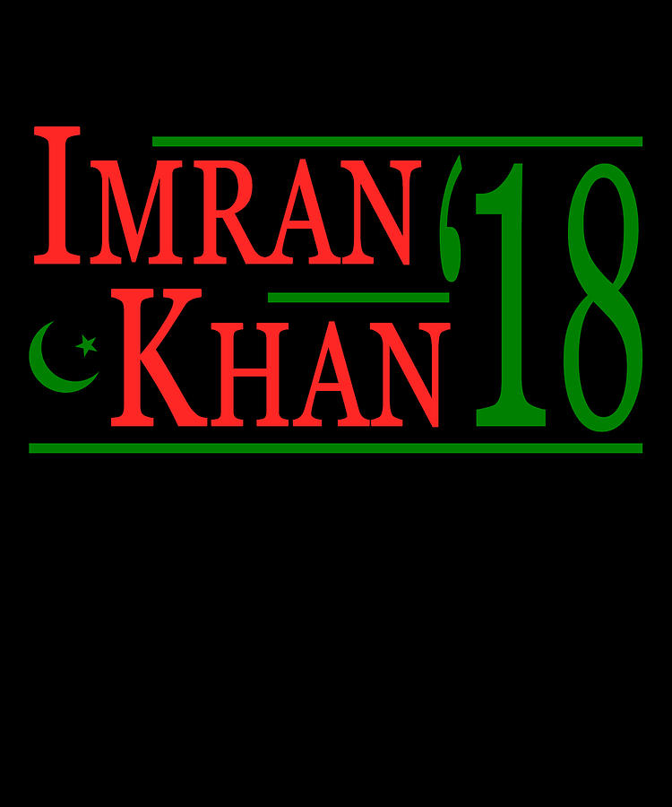 Imran Khan PTI 2018 Pakistan Digital Art by Flippin Sweet Gear