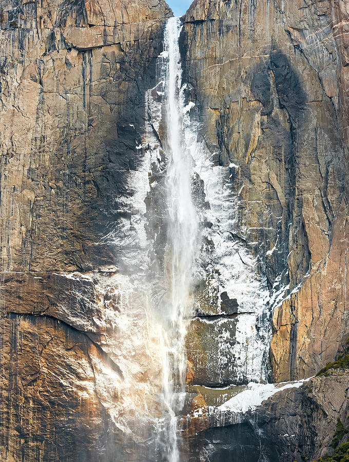 In a Different Light - Yosemite Falls Photograph by Carl Amoth