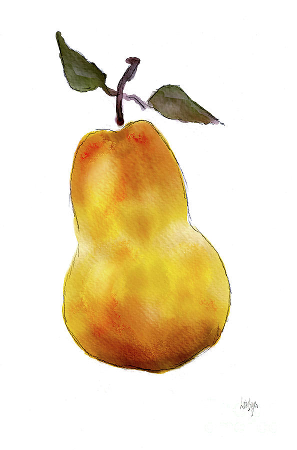 In A Pear Tree Digital Art by Lois Bryan
