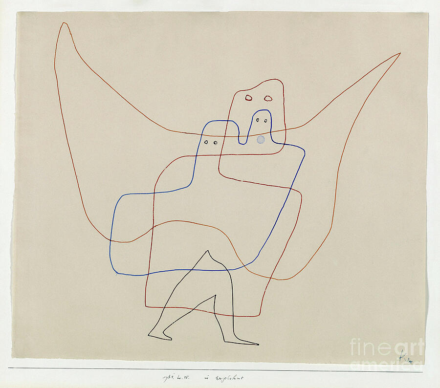 In Angels Care, 1931 Painting by Paul Klee - GRANGER Historical Picture Archive In Angels Care, 1931 Painting by Paul Klee - GRANGER Historical Picture Archive