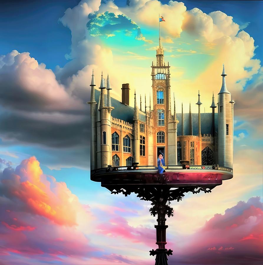 In Balance Sky Palace Digital Art by Alexander Engelbrecht - Pixels