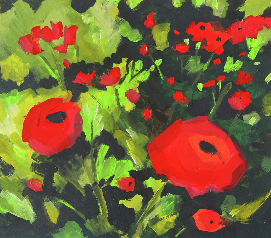 In Bloom Painting by Nancy Merkle