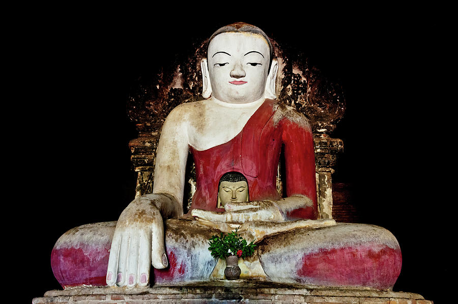 In Buddha lives a Buddha, Bagan. Myanmar Photograph by Lie Yim