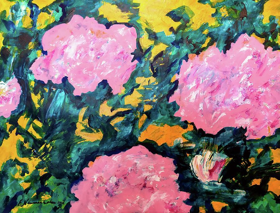 In Full Bloom Painting by Esther Newman-Cohen