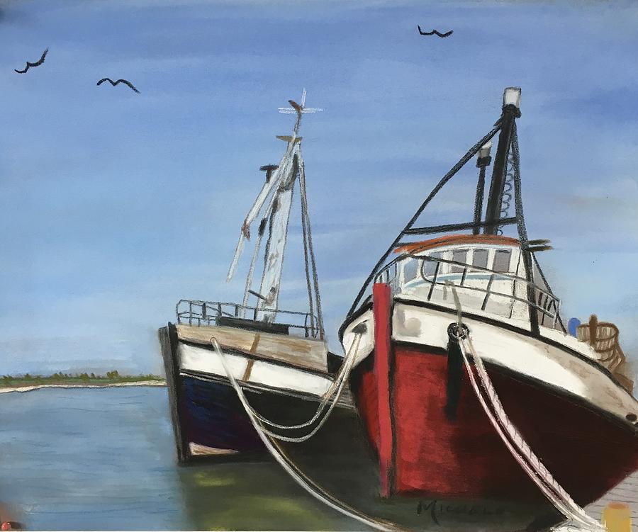 In Harbor Pastel by Michele Turney