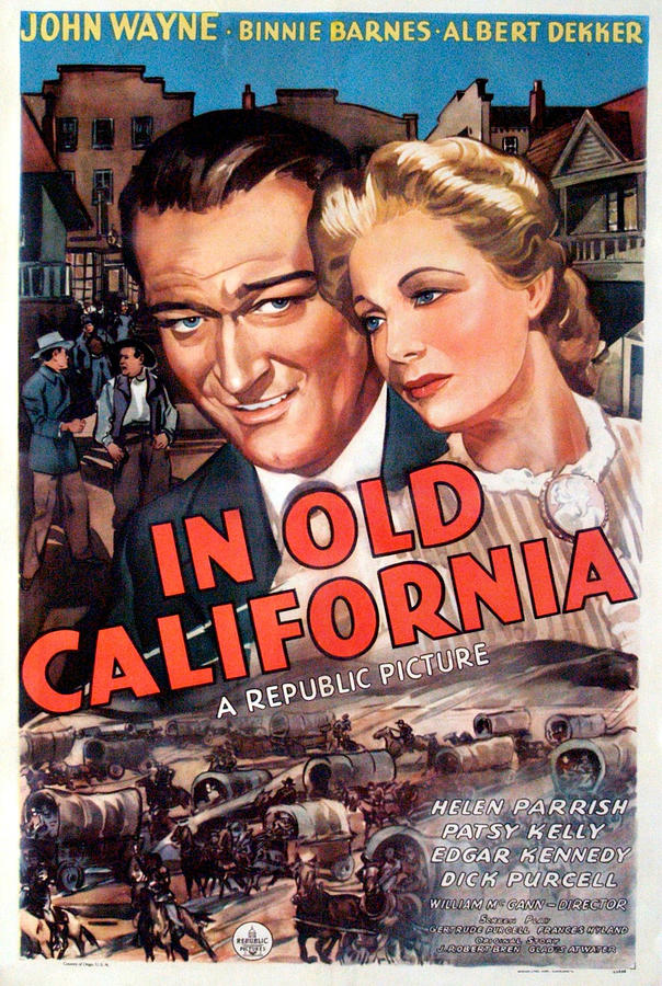 In Old California - 1942 Digital Art by Original Movie Poster In Old California - 1942 Digital Art by Original Movie Poster