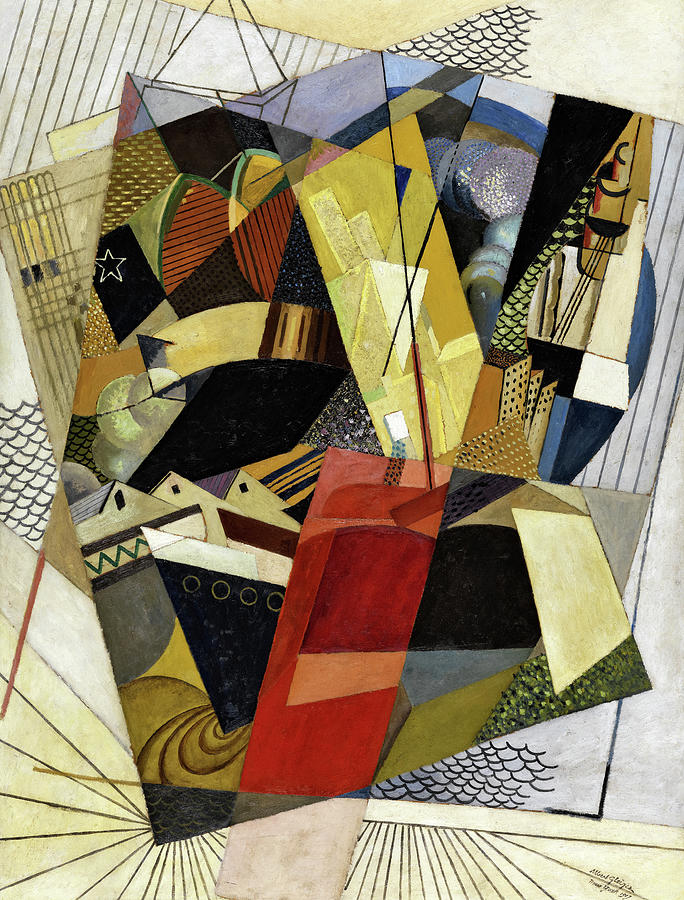 In Port Painting by Albert Gleizes - Fine Art America