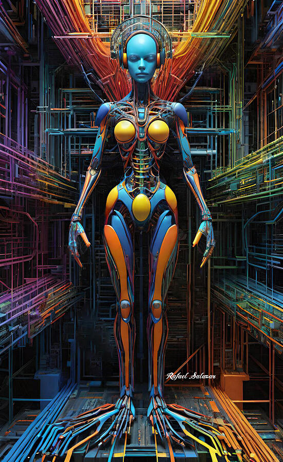 In Recharge Ai Art by Rafael Salazar In Recharge Ai Art by Rafael Salazar