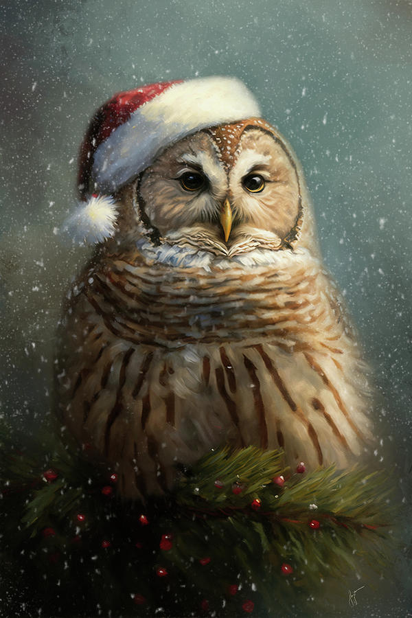 In The Christmas Spirit Painting by Jai Johnson
