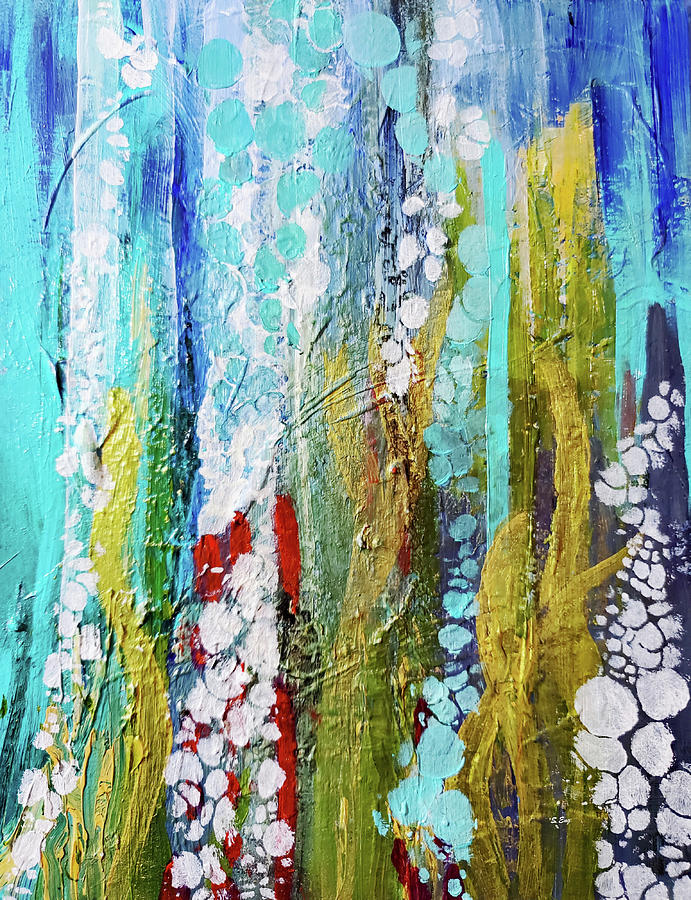 In the Depths 1 Painting by Sharon Williams Eng