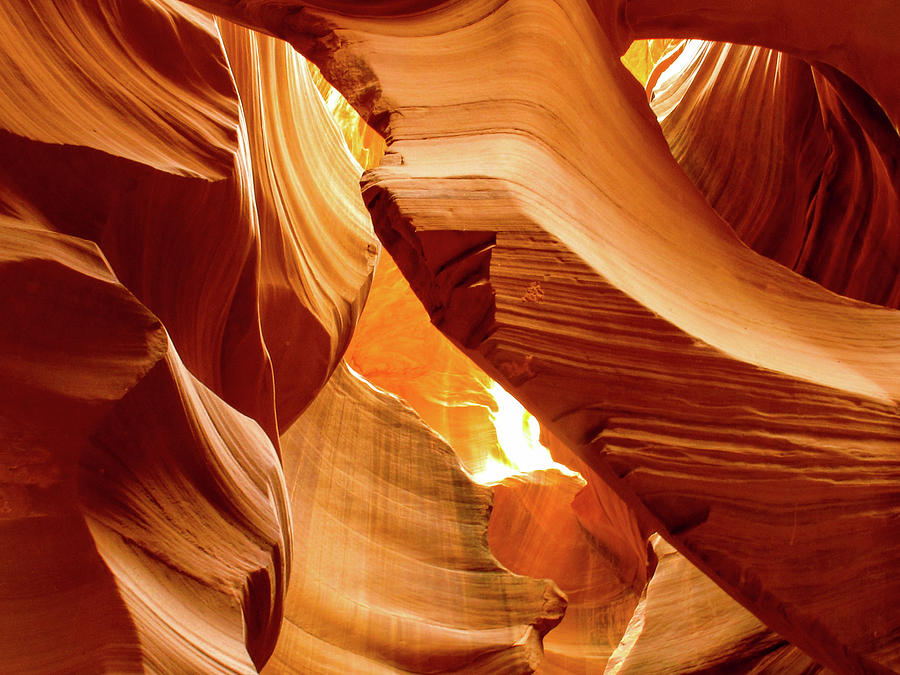 In The Desert There Is Only Sand - Antelope Canyon. Page, Arizona Photograph by Earth And Spirit