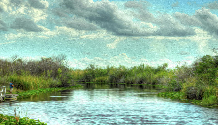In The Everglades Photograph by Debra Kewley