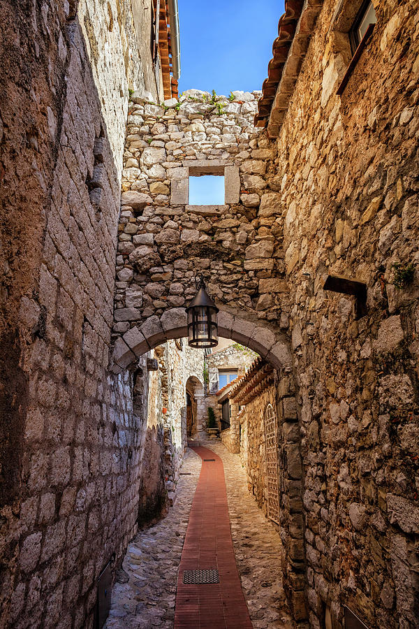 In The Eze Village In France Photograph by Artur Bogacki