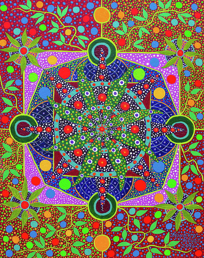 In the Heart of the Seed Painting by Howard G Charing