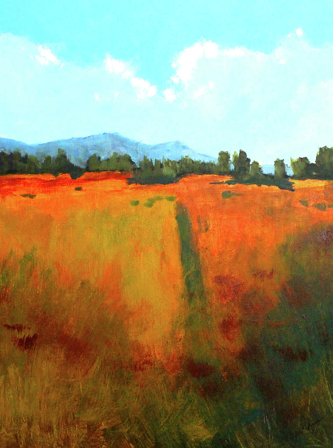 In the High Desert Painting by Nancy Merkle