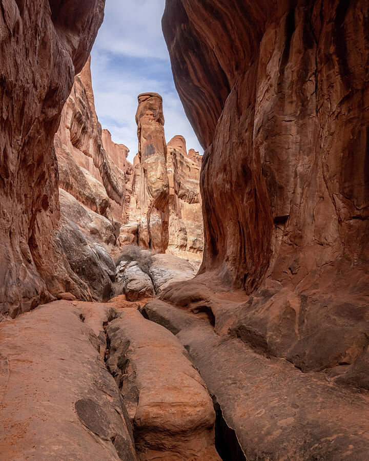 In The Middle Of Fiery Furnace - Arches National Park Photograph by Alex Mironyuk