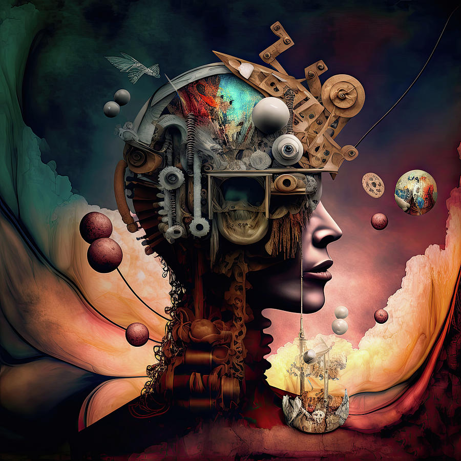 In the mind Digital Art by Marek Prokes - Fine Art America