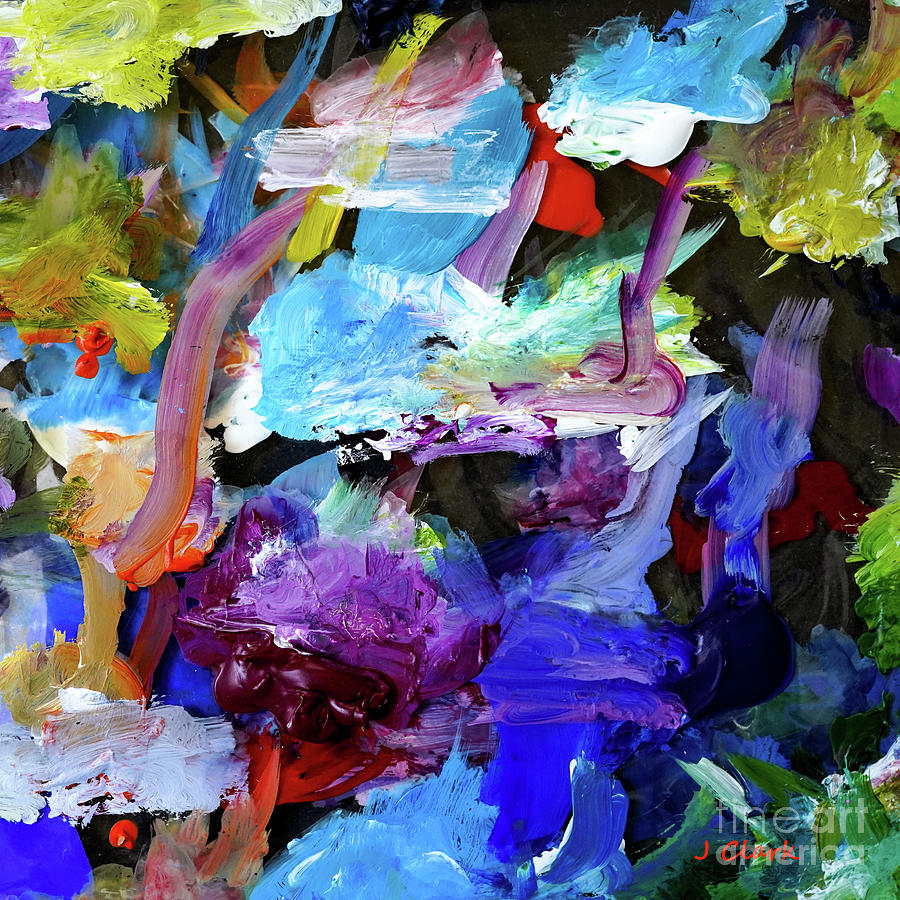 Abstract Painting - In the Moment by John Clark