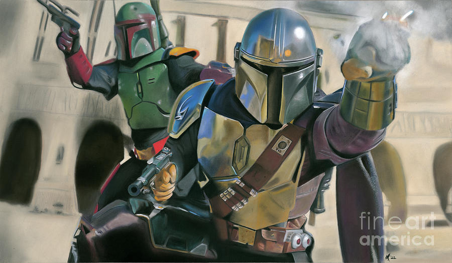Star Wars Pastel - In the Name of Honor by Michelle Nooney