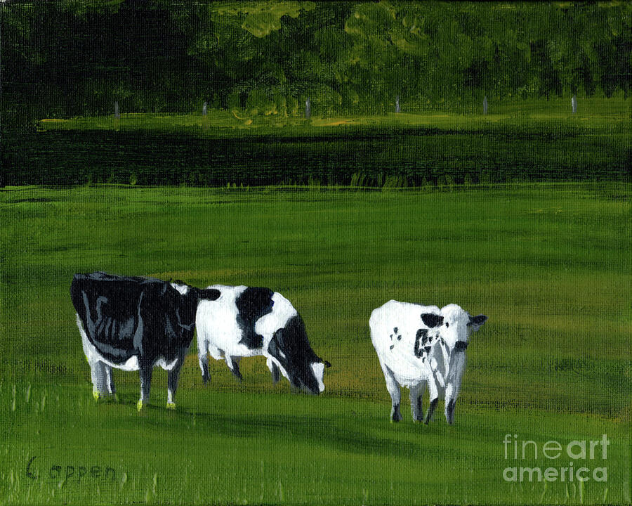 In the Pasture Painting by Robert Coppen