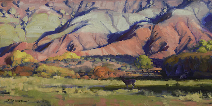 In the Shadows Painting by Steve Henderson In the Shadows Painting by Steve Henderson